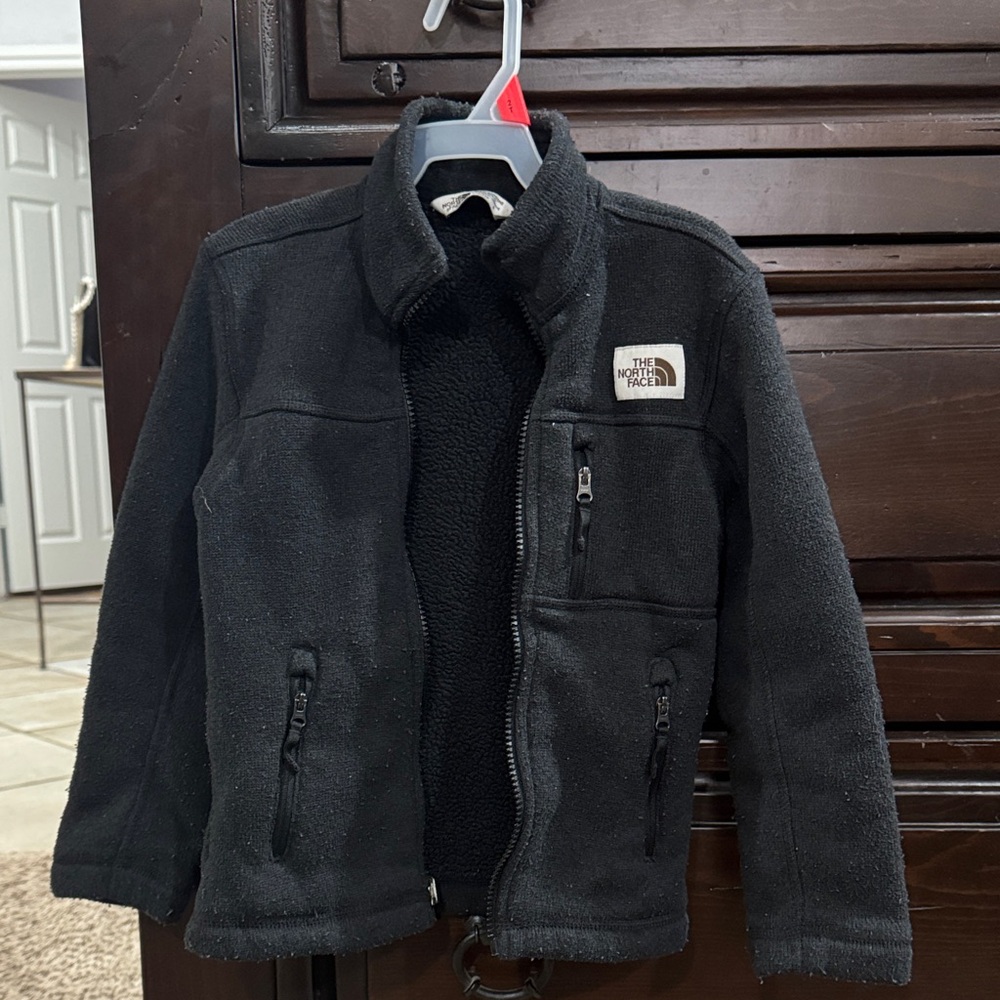 The North Face Kids Black Fleece Jacket